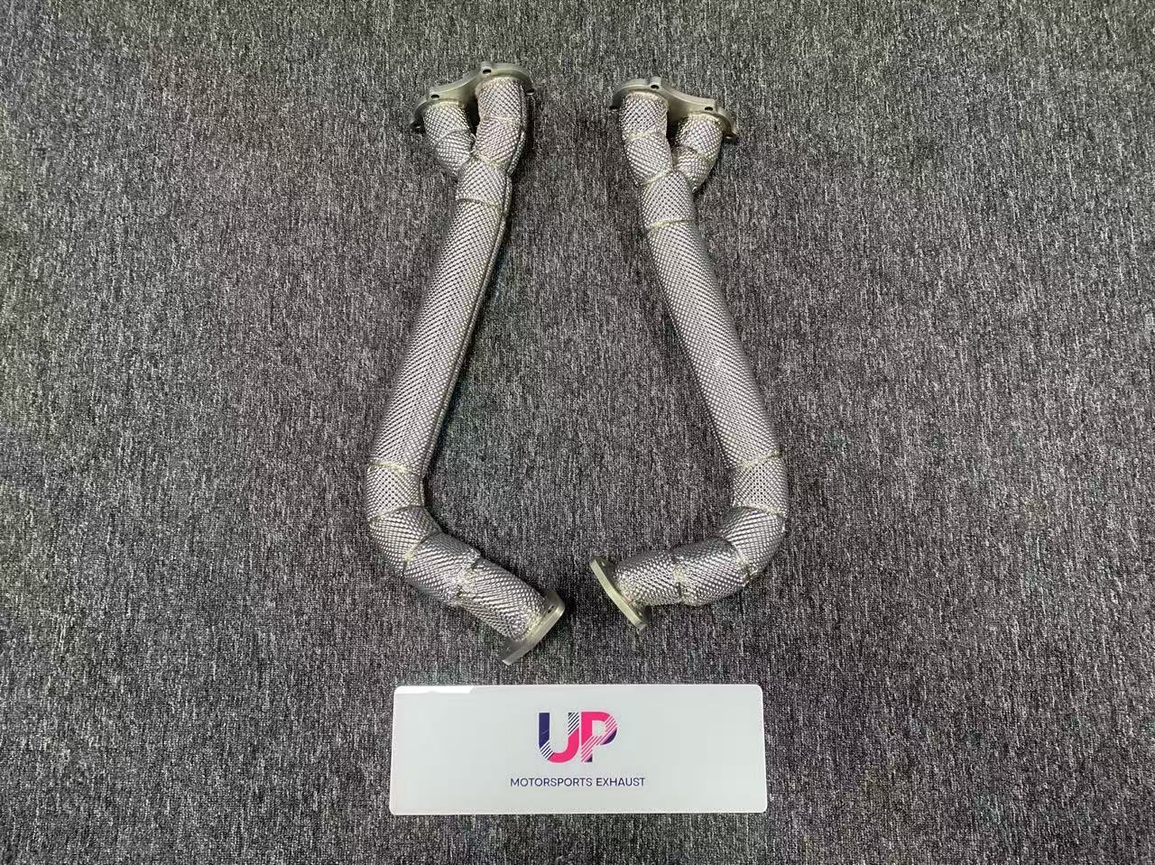 Porsche 718 GT4/Spyder/GTS 4.0L Axle Downpipes