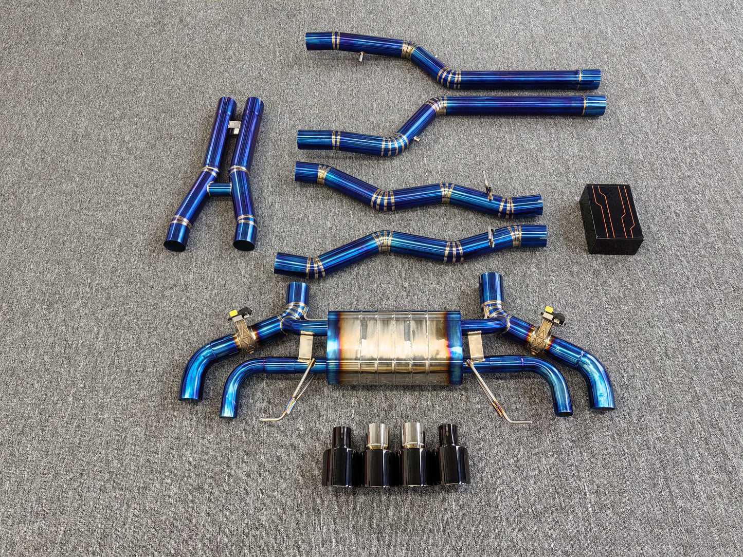 BMW F91/F92/F93 M8 4.4T Titanium Valvetronic Catback Exhaust