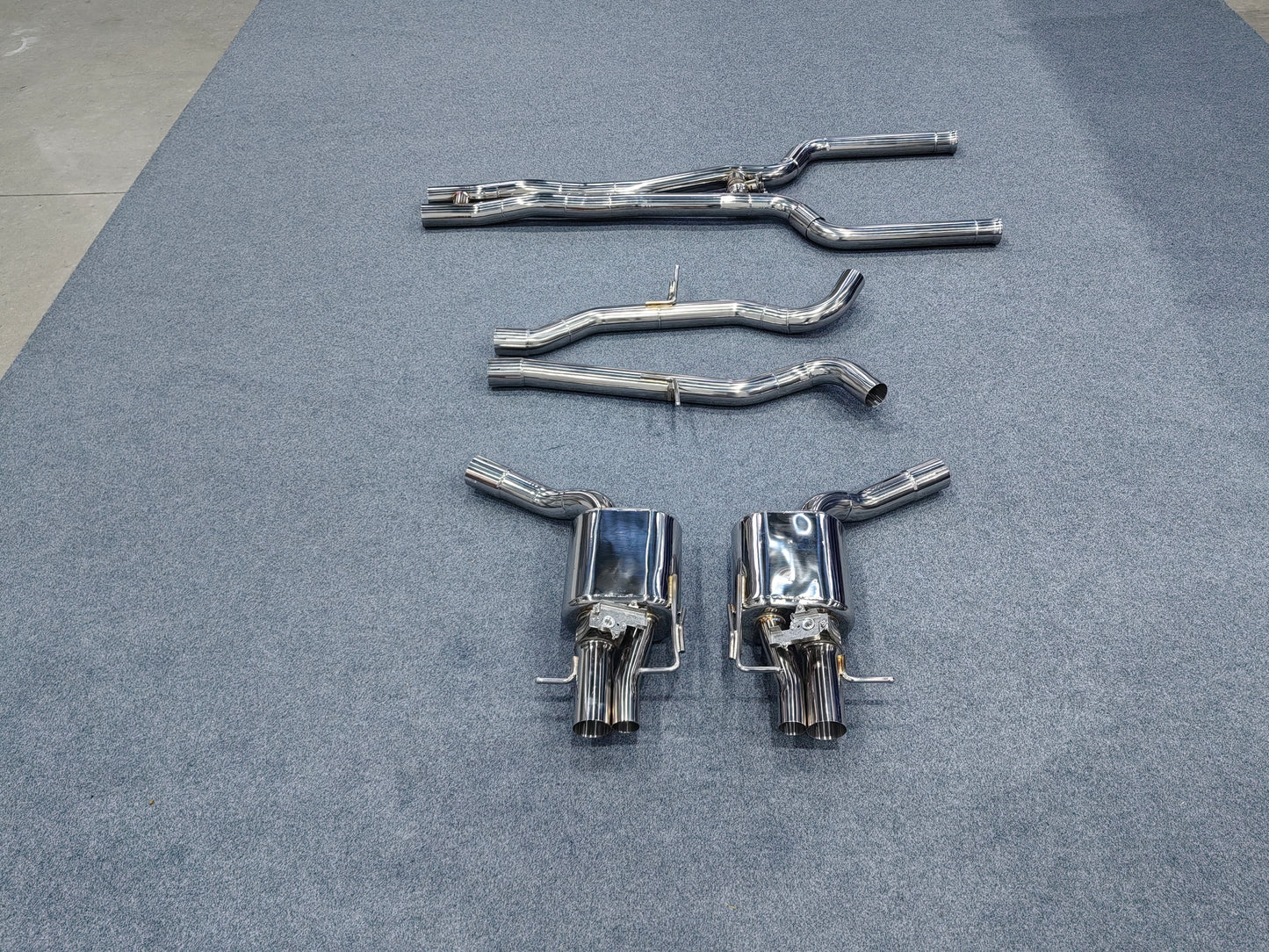 Mercedes Benz W213 E63/E63S 4.0T Valvetronic Catback Exhaust