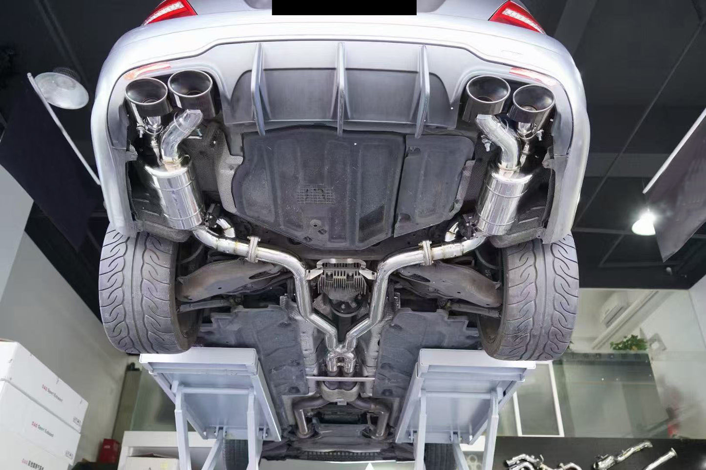 Mercedes Benz W204/W212 C63/E63 Valvetronic Catback Exhaust