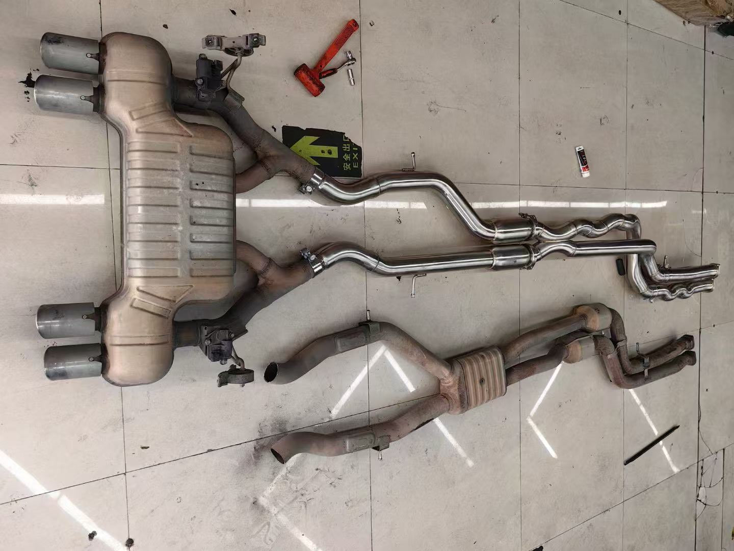 BMW F87/F80/F82 M2Competition/M3/M4 S55 3.0T Equal Length Midpipe Exhaust