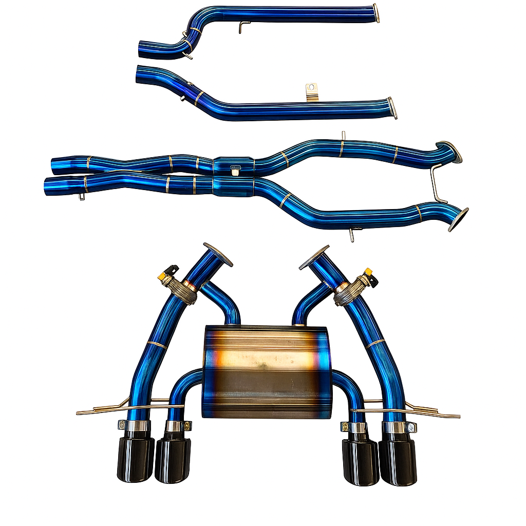 BMW G87 M2 S58 Titanium Valvetronic Catback Exhaust