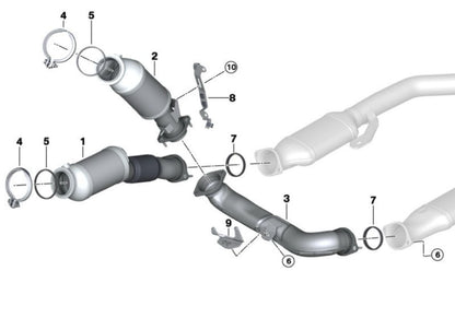 BMW F97/F98 X3M/X4M LCI S58 3.0T Performance Downpipes