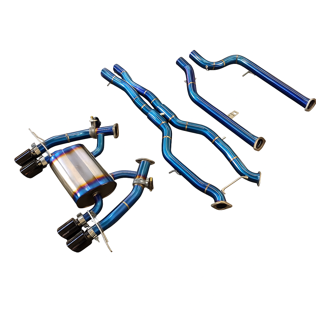 BMW G87 M2 S58 Titanium Valvetronic Catback Exhaust